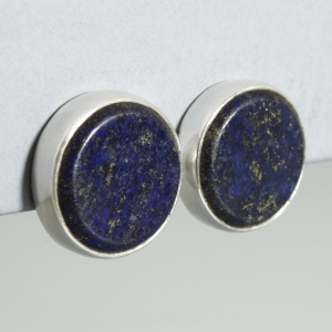 Klipsy z lapis lazuli (ID2020)