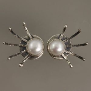 Kolczyki z perłą (ID1256)